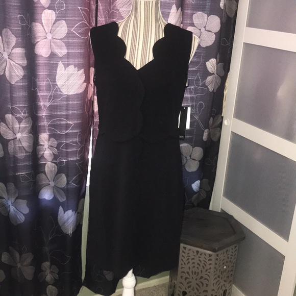 🔥🔥🔥 Nicole Miller NY cocktail dress, LBD - Picture 4 of 9